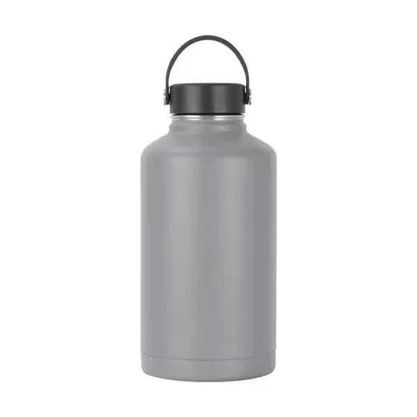 64oz Stainless Steel Sports Water Bottle with Flat Lid