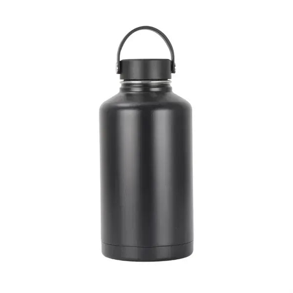 64oz Stainless Steel Sports Water Bottle with Flat Lid