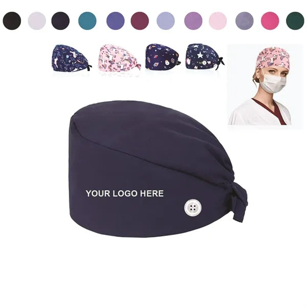 Adjustable Working Cap with Buttons