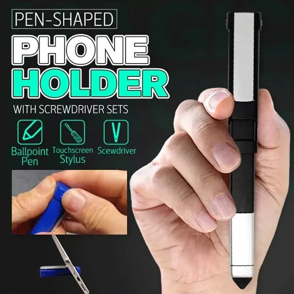4-in-1 Tool Pen with Stand & Stylus
