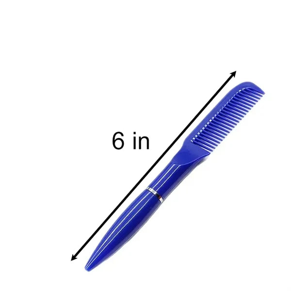 2-in-1 Ballpoint Pen With Built-In Comb