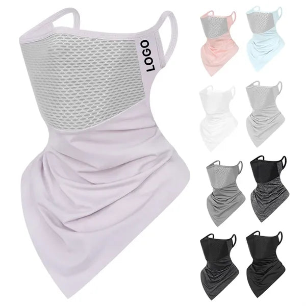 Lightweight UPF50+ Breathable Face Mask For Summer Cycling