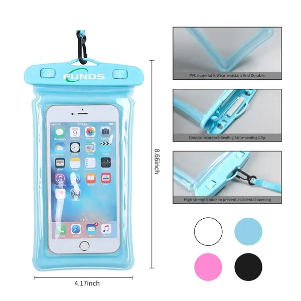 Floating Waterproof Phone Case with Airbag