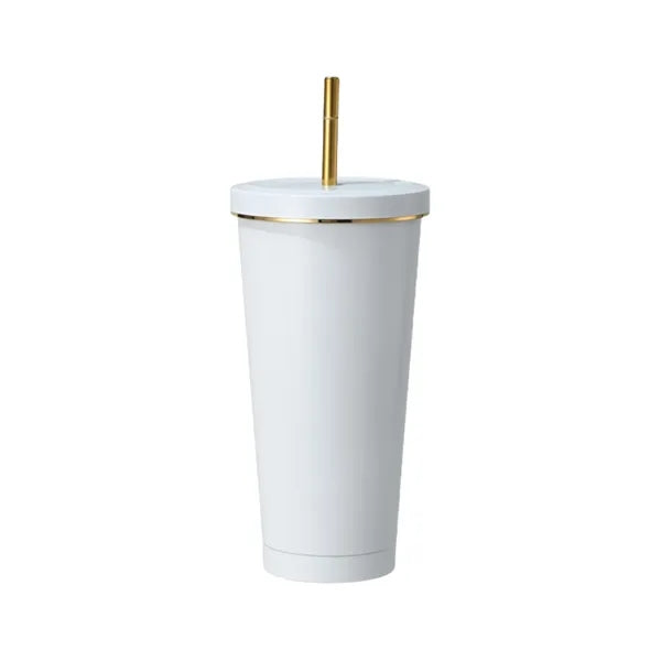 25oz 304 Stainless Steel Large-Capacity Vacuum Straw Cup