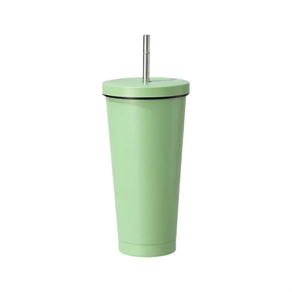 25oz 304 Stainless Steel Large-Capacity Vacuum Straw Cup