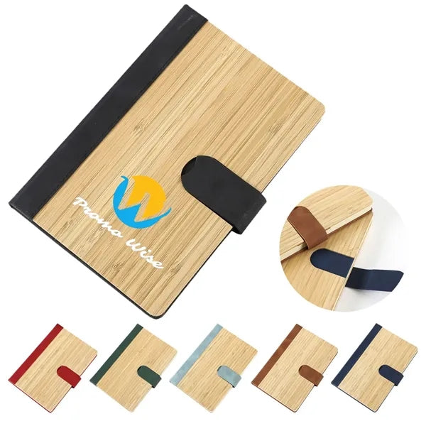 Eco-Friendly Bamboo Cover Notebooks