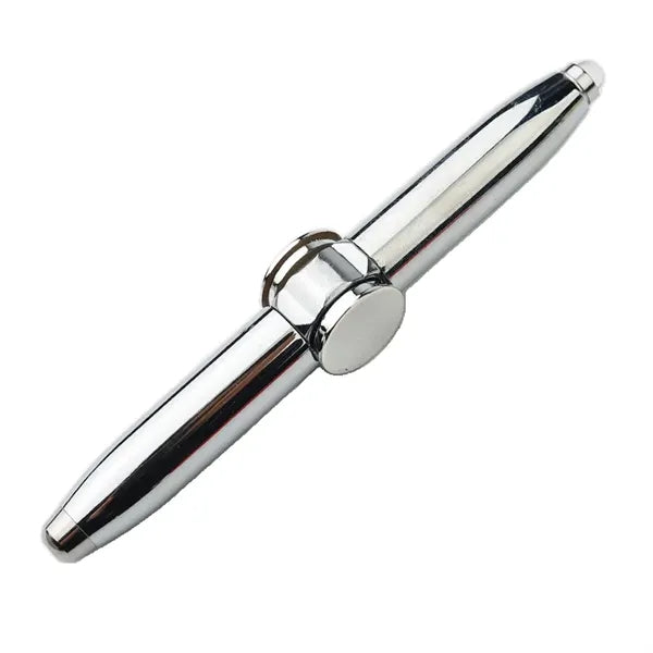 Metal Hand Fidget Spinner Pen with LED Light