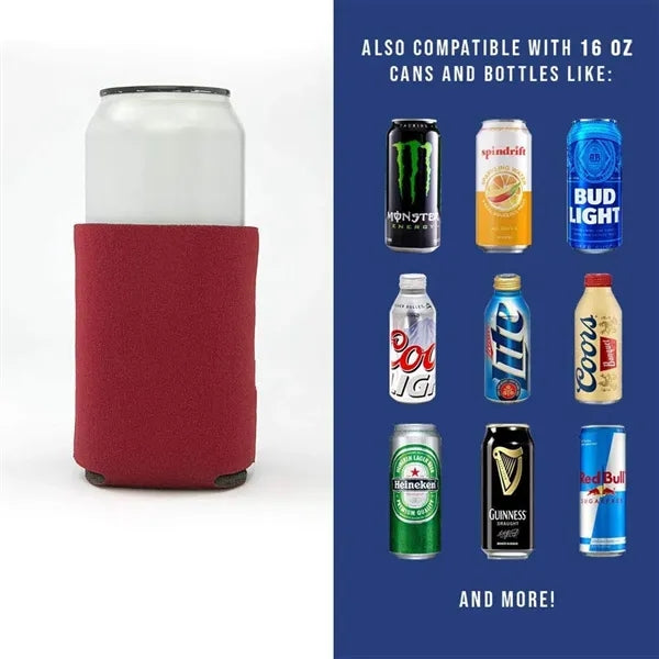 Neoprene Collapsible Can Coolers