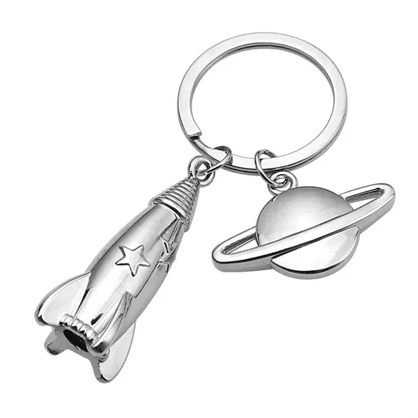 Rocket Key Chain Planet Keychain Party Gift