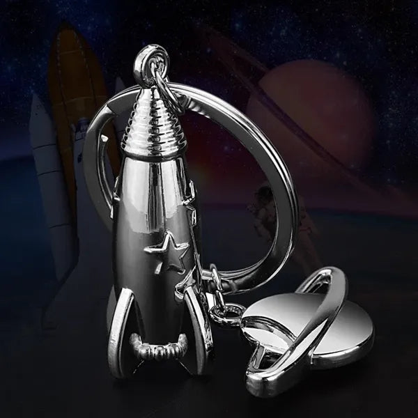 Rocket Key Chain Planet Keychain Party Gift