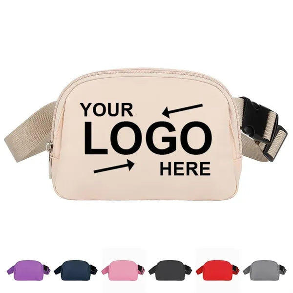 Sports Waist Bag With Adjustable Belt