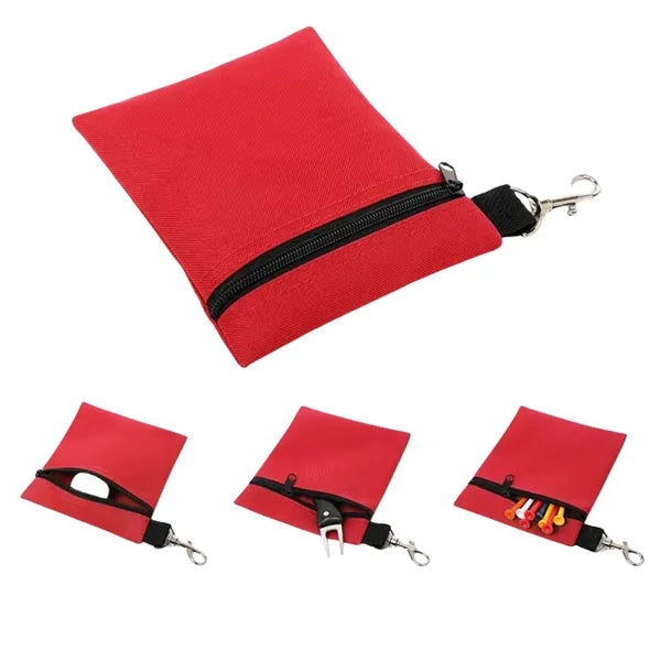 600D Oxford Cloth Golf Accessory Storage Small Waist Bag