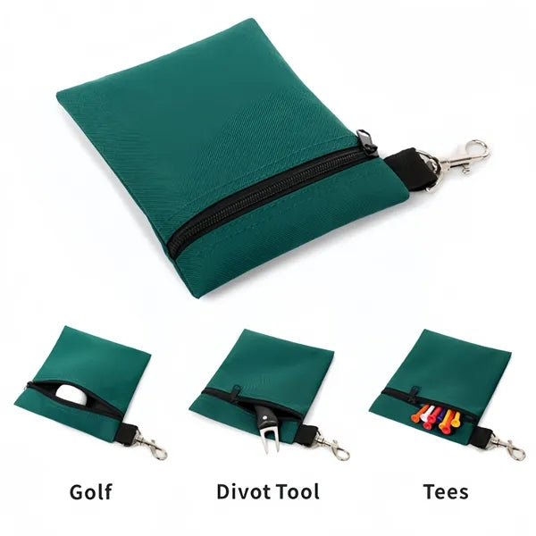 600D Oxford Cloth Golf Accessory Storage Small Waist Bag
