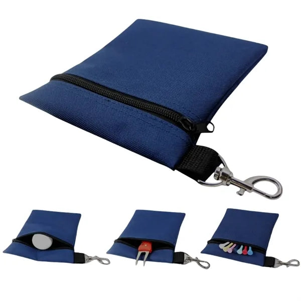 600D Oxford Cloth Golf Accessory Storage Small Waist Bag