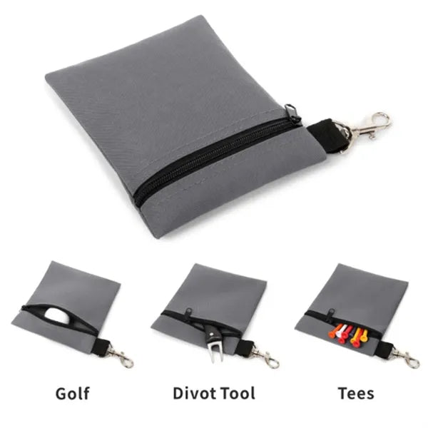 600D Oxford Cloth Golf Accessory Storage Small Waist Bag