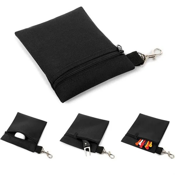 600D Oxford Cloth Golf Accessory Storage Small Waist Bag