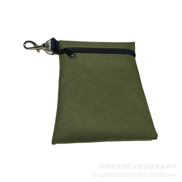 600D Oxford Cloth Golf Accessory Storage Small Waist Bag