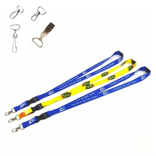 3/4" Dye Sublimation Lanyard with Safety Breakaway & Buckle