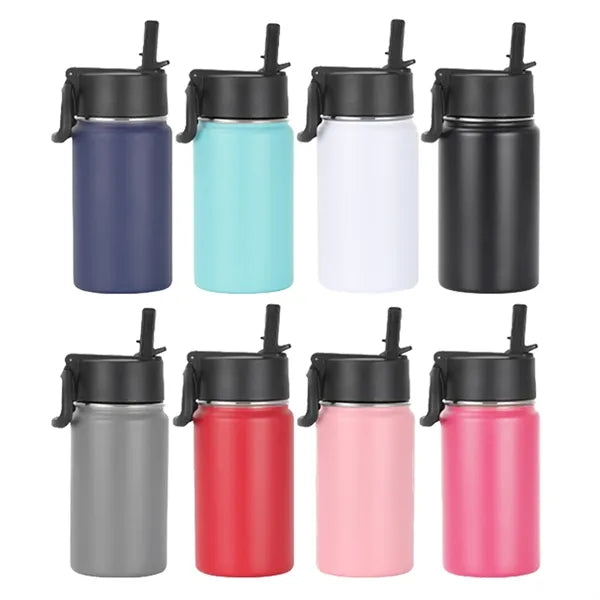 12oz 304 Stainless Steel Sports Water Bottle