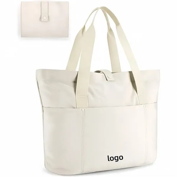 Foldable Nylon Canvas Tote Bag
