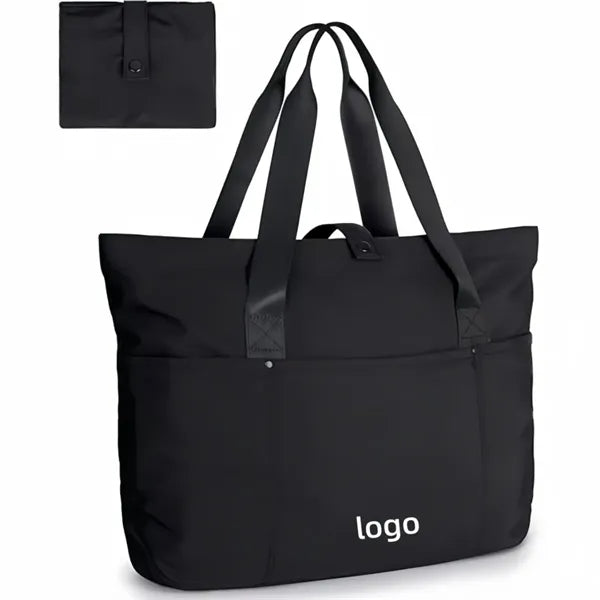Foldable Nylon Canvas Tote Bag