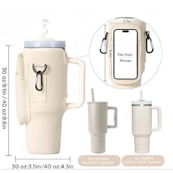 Insulated Bottle Sling With Adjustable Strap Free Shipping