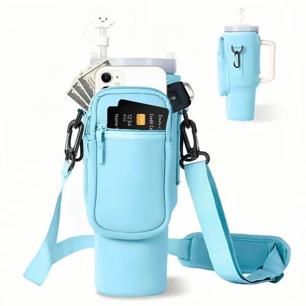 Insulated Bottle Sling With Adjustable Strap Free Shipping
