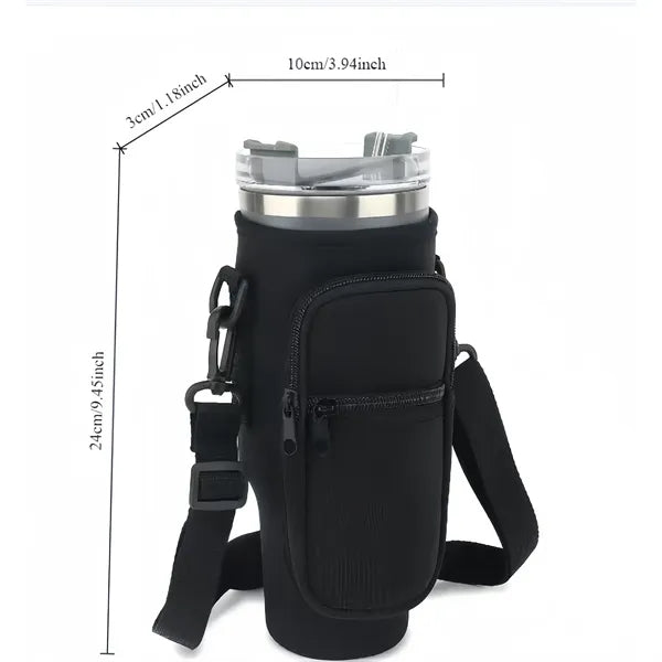 Insulated Bottle Sling With Adjustable Strap Free Shipping
