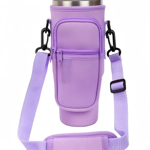 Insulated Bottle Sling With Adjustable Strap Free Shipping