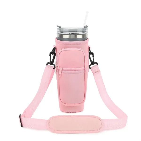 Insulated Bottle Sling With Adjustable Strap Free Shipping