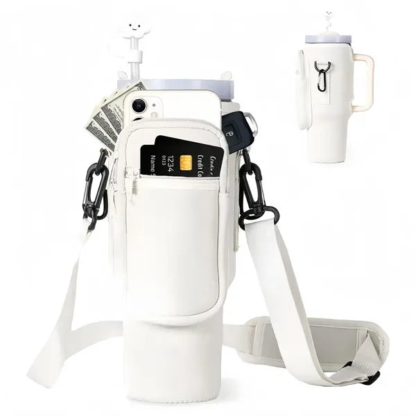 Insulated Bottle Sling With Adjustable Strap Free Shipping