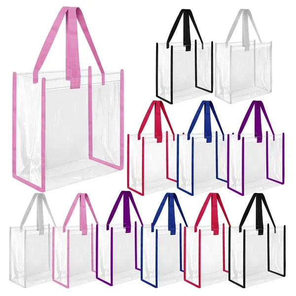 Clear Stadium Tote Bag