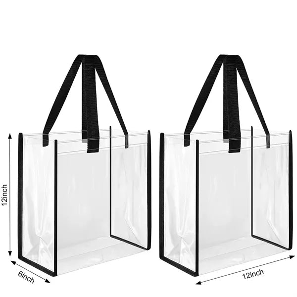 Clear Stadium Tote Bag