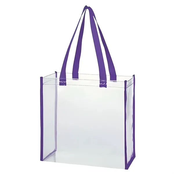 Clear Stadium Tote Bag