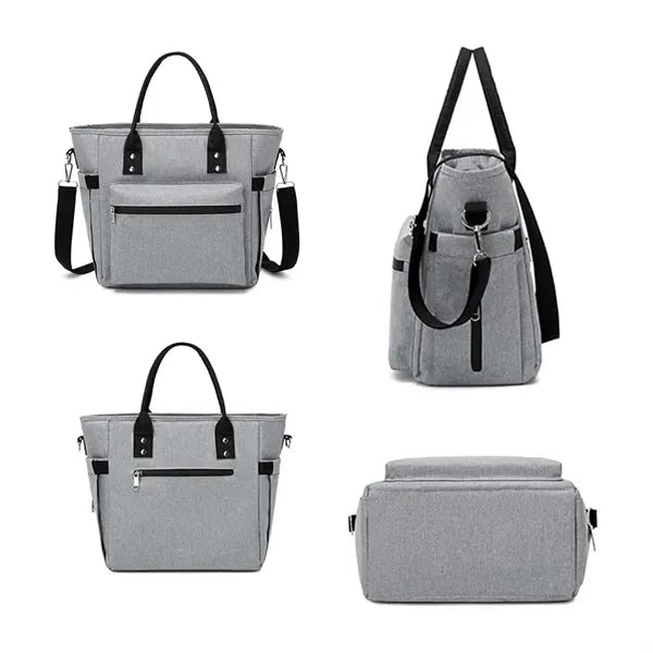 Oxford Waterproof Crossbody Insulated Lunch Cooler Bag
