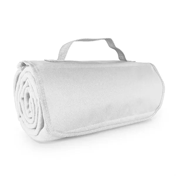 Fleece Roll-Up Blanket With Pocket Flap