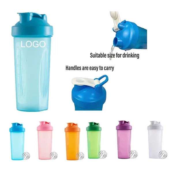Gym 600ml Protein Powder Shaker Cup