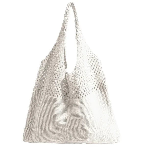 BeachMesh Crochet Tote