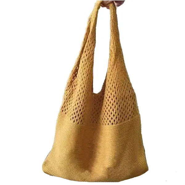 BeachMesh Crochet Tote
