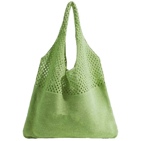 BeachMesh Crochet Tote