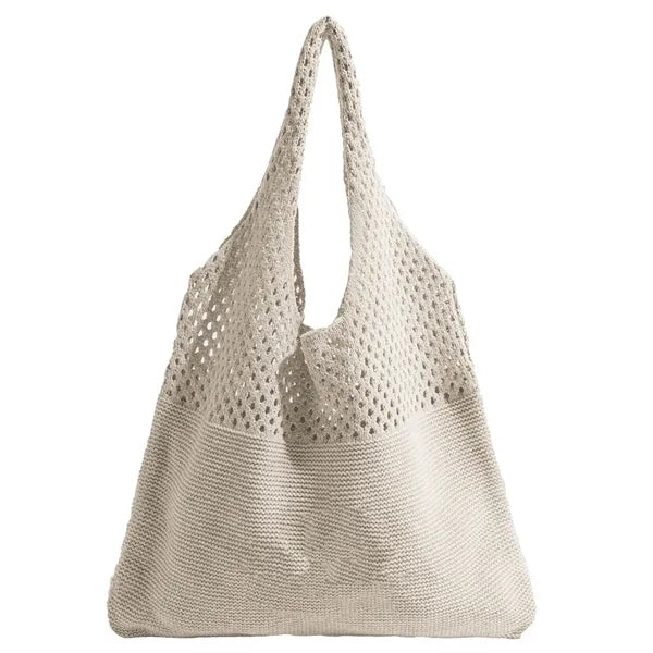 BeachMesh Crochet Tote