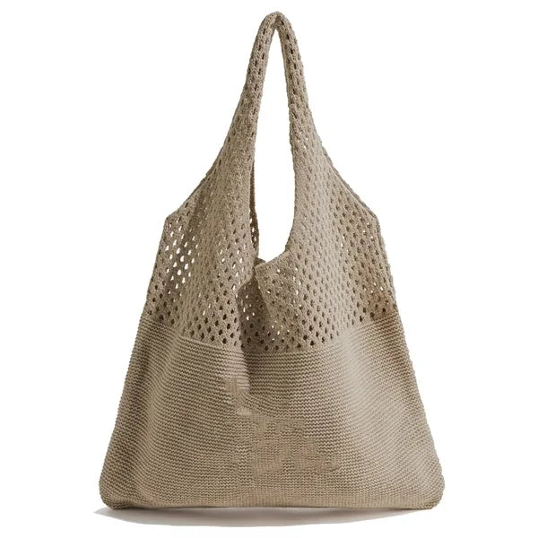 BeachMesh Crochet Tote