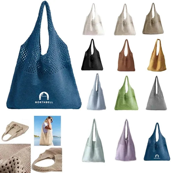 BeachMesh Crochet Tote