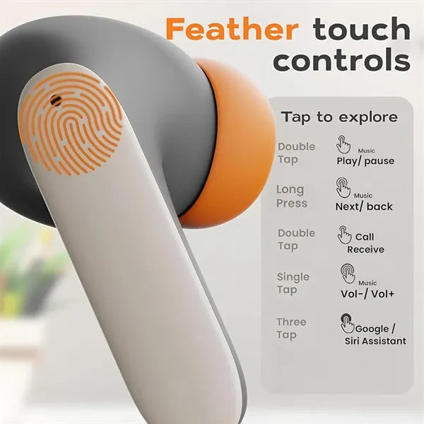 Noise-Cancelling Wireless Bluetooth Headphones Earbuds