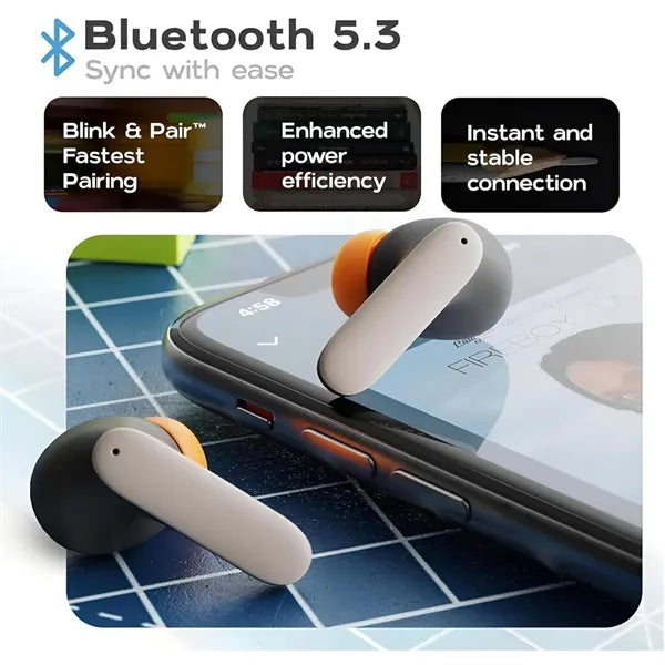 Noise-Cancelling Wireless Bluetooth Headphones Earbuds