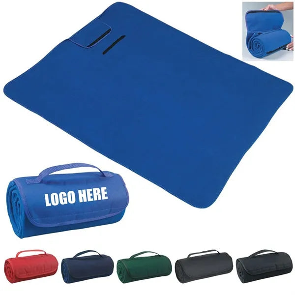 Riverside Roll-Up Blanket With Carrying Handle