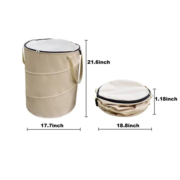 Collapsible 24 Gallons Sorting Clips Trash Can