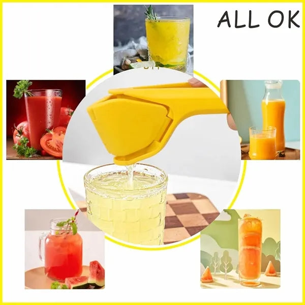 Multifunctional Enlarged Trough Manual Lemon Juicer