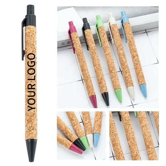 Aluminum Casing Ballpoint Pen Customized With Colorful Logo