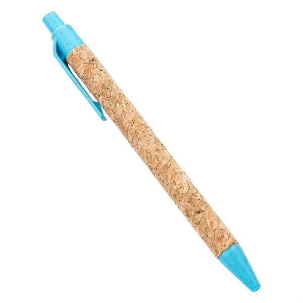 Aluminum Casing Ballpoint Pen Customized With Colorful Logo